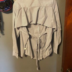 Do-Be Cut Out Button Up